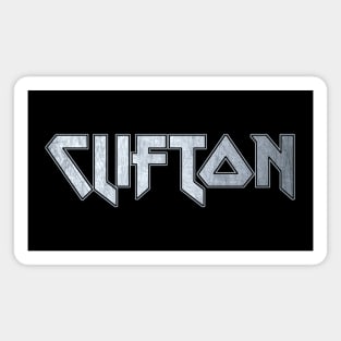 Heavy metal Clifton Magnet